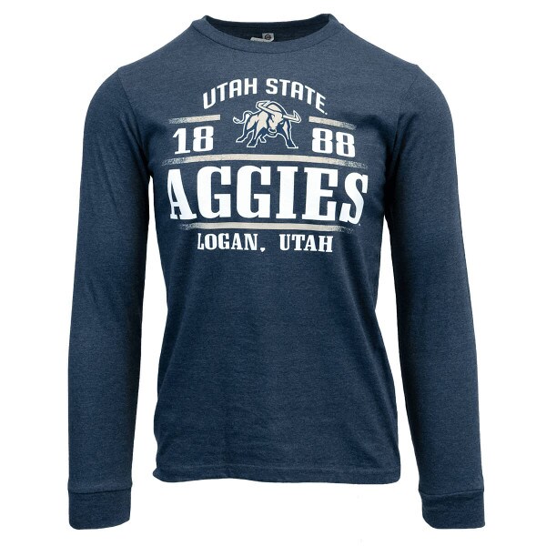 utah state aggie bull long sleeve tshirt